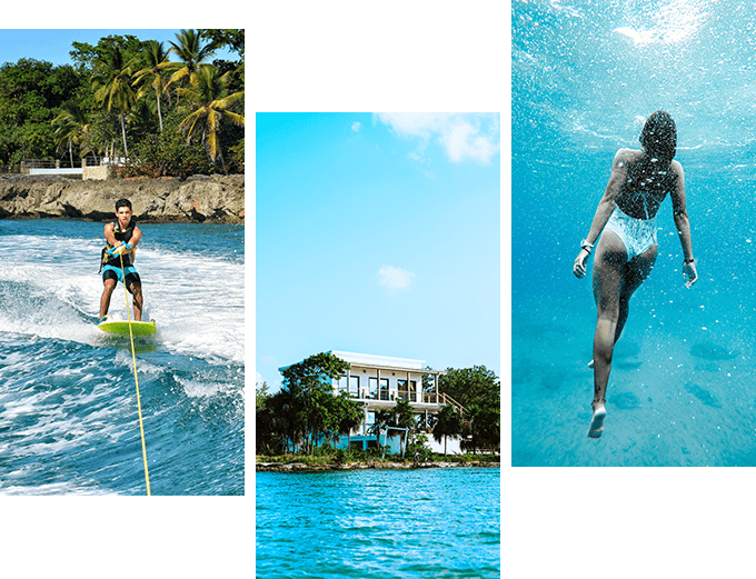 Water Skiing, Beach Front Homes, Swimming